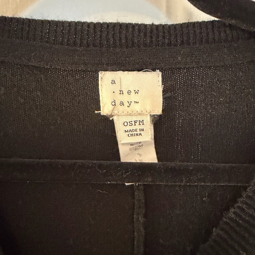 A New Day Classic Black Knitwear
